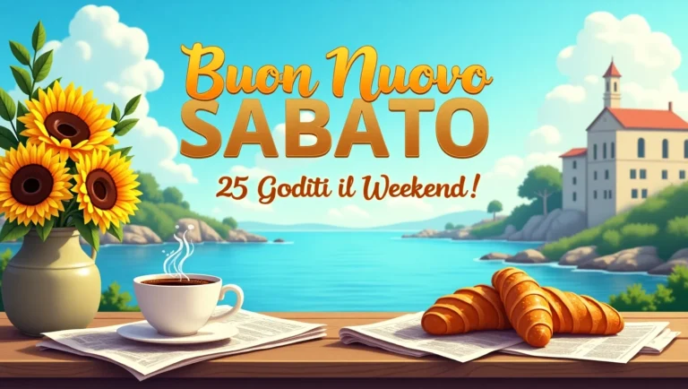 Buon Nuovo Sabato 25 Gennaio 2025
