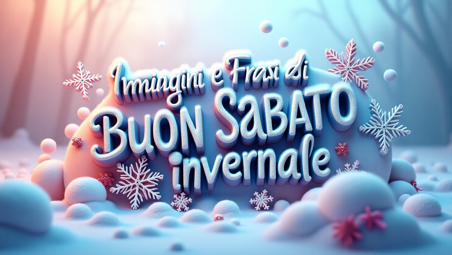 Frasi di Buon Sabato Invernale: Messaggi per Ogni Occasione