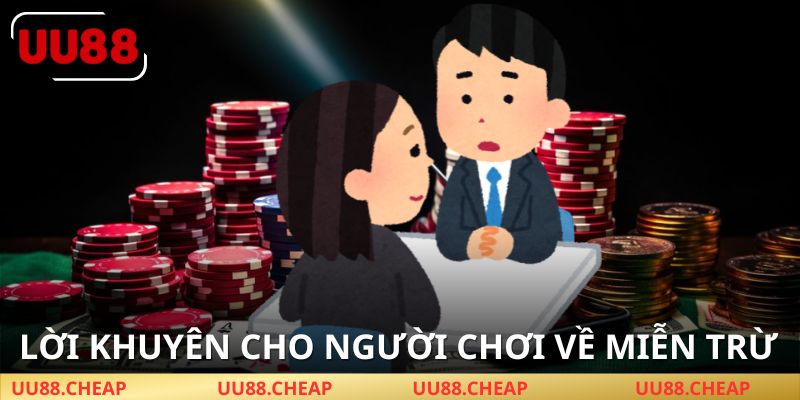 Lời khuyên của nhà cái dành cho người chơi